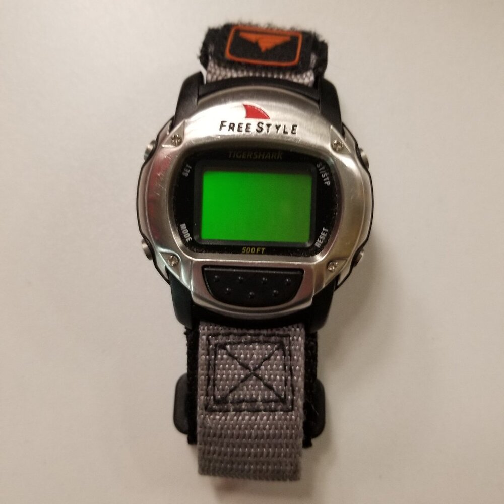 Rare: Vintage FREESTYLE Shark Watch ("Tigershark") Collector's Item